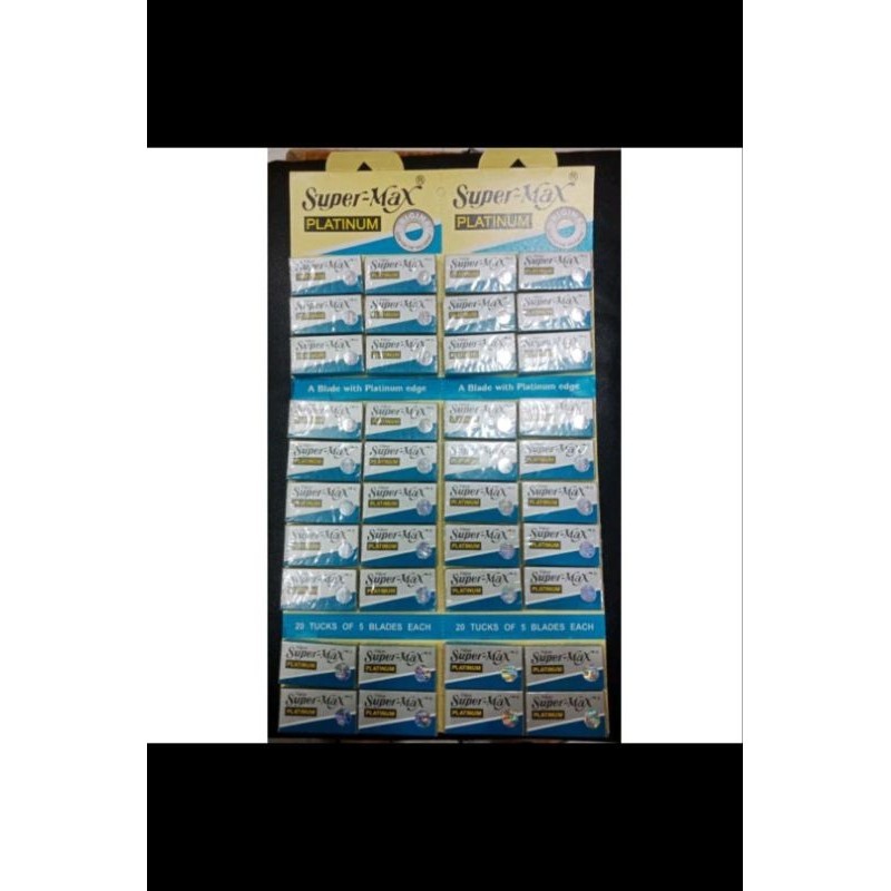 SILET RAZOR SUPERMAX PREMIUM BARBER ORI Original product terbaik
