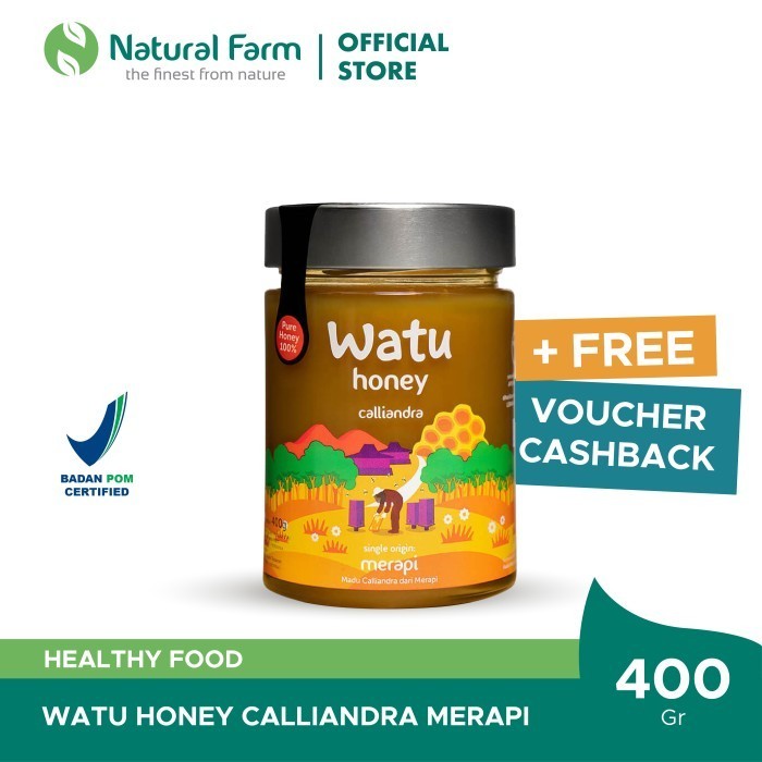 

Watu Honey Calliandra Merapi - 400 Gr