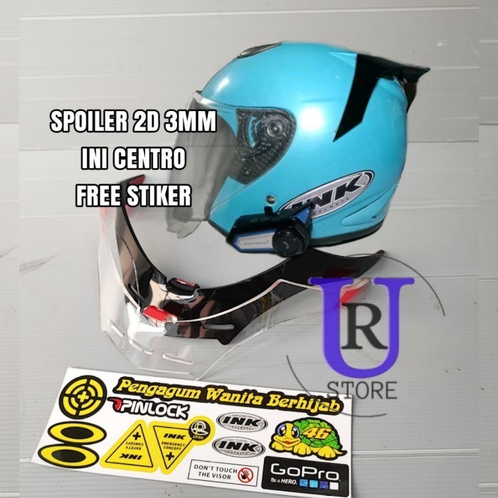 SPOILER 2D HELM INK CENTRO / SPOILER HELM INK CENTRO / SPOILER INK CENTRO | FREE STIKER