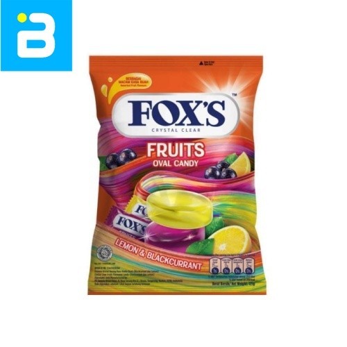 

Permen Fox's Fruits Oval 125G