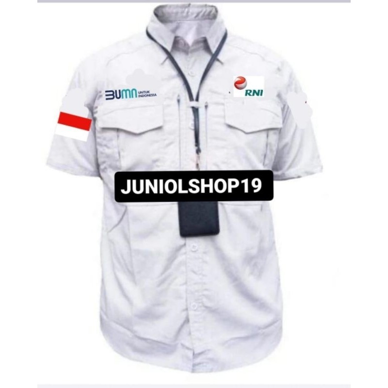 KEMEJA TACTICAL BUMN RNI/SERAGAM PDH BUMN RNI/KEMEJA TACTICAL COSTUM BORDIR LOGO PT