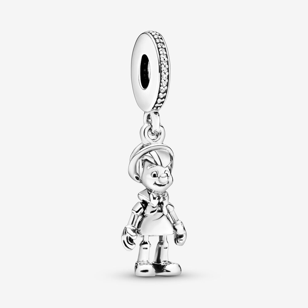Fit Original Pandora Charm Bracelets Pinocchio Dangle Charm Pendant Jewelry Berloque