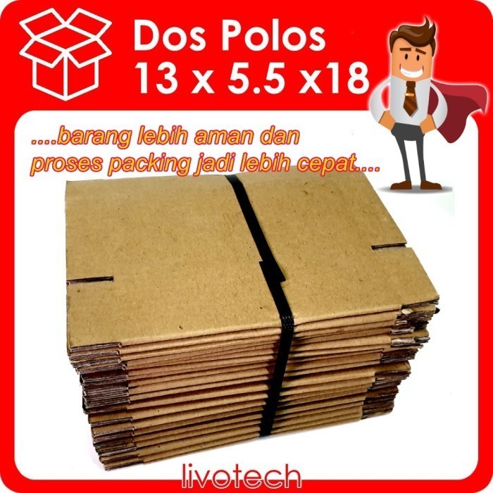 

DOS POLOS 13x5.5x18 Box/Kardus/Kotak Kecil