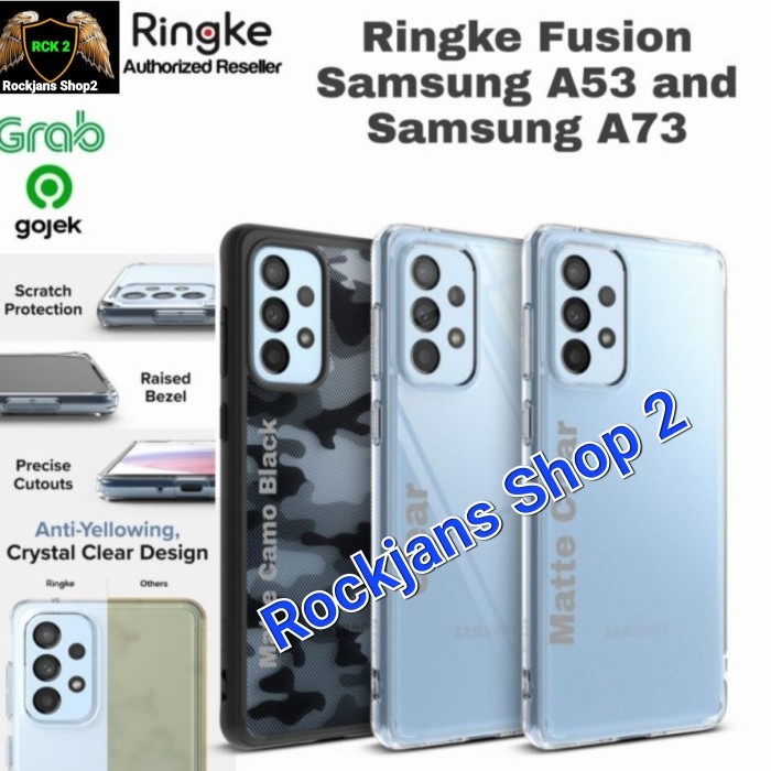 Ringke Fusion Case Samsung A53 Hybrid Case Samsung A73 Casing A53 A73