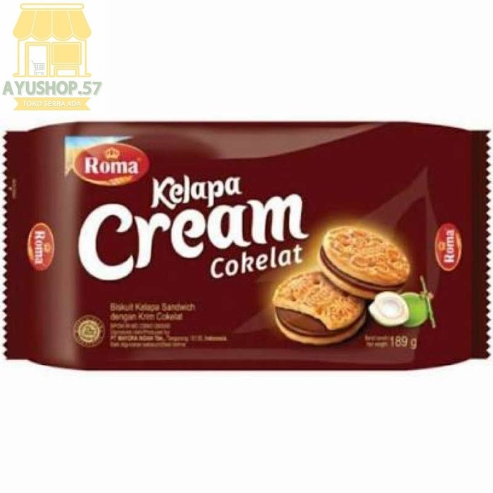 

Roma kelapa cream [180gr] - Coklat - AYUSHOP57