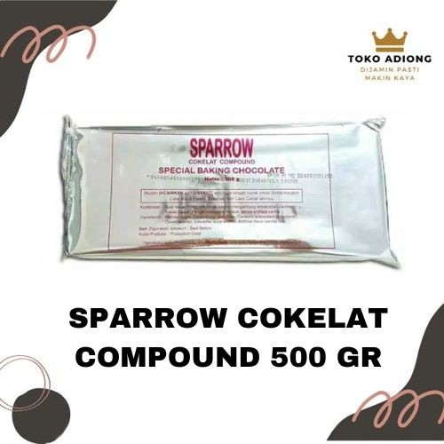 

COKLAT BLOK SPARROW 500GR / coklat batang