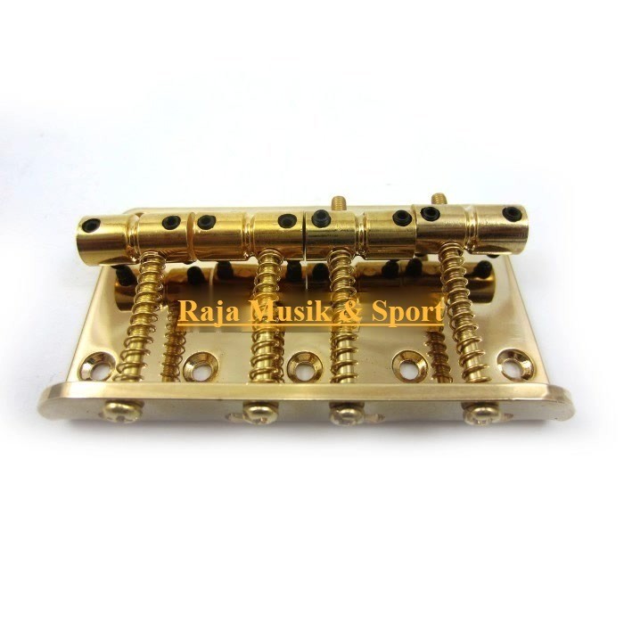 Bridge gitar bass 4 string gold