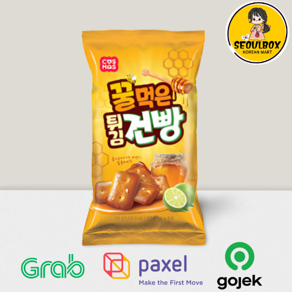 

Cosmos Honey Hardtack Snack 110g - Biskuit Gandum Madu Made In Korea