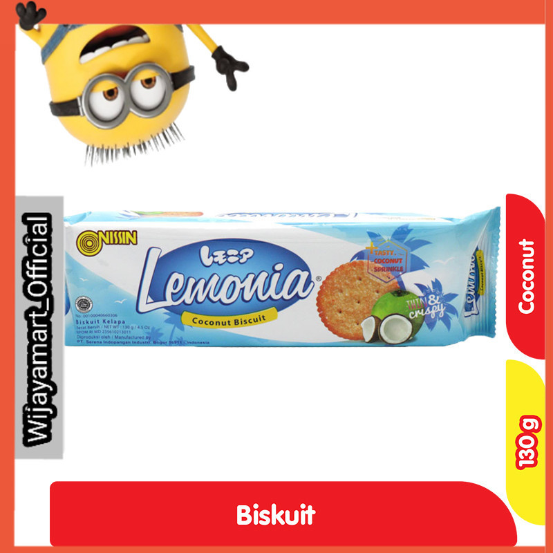 

Nissin Lemonia Biskuit Kelapa 130 g