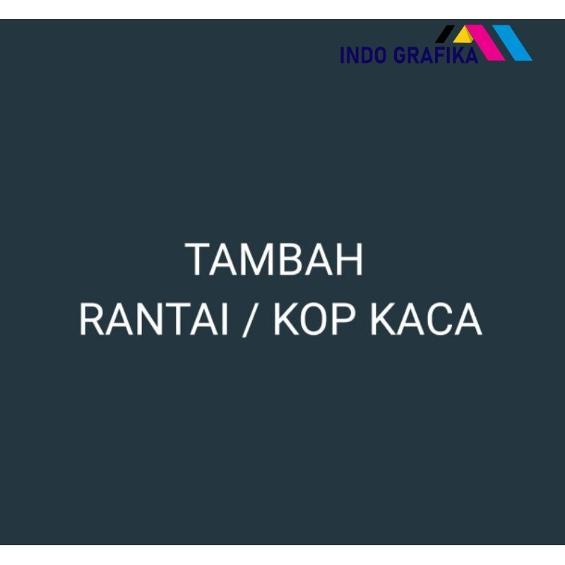 

Biaya tambahan rantai / kop kaca