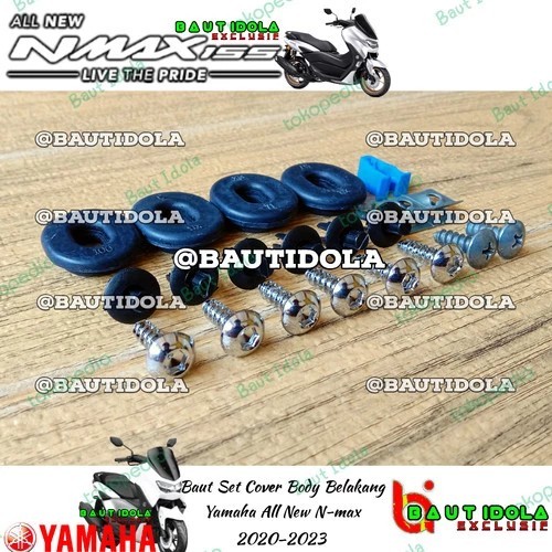 Baut Set Body Belakang Yamaha All New Nmax Original