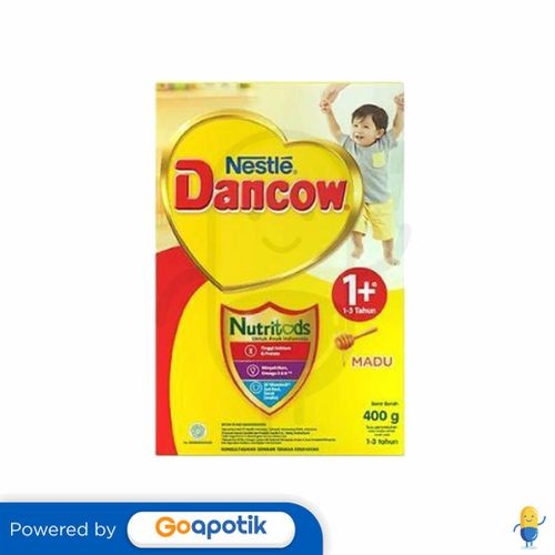 

Dancow 1+ Excelnutri+ Usia 1-3 Tahun Rasa Madu 400 Gram Box