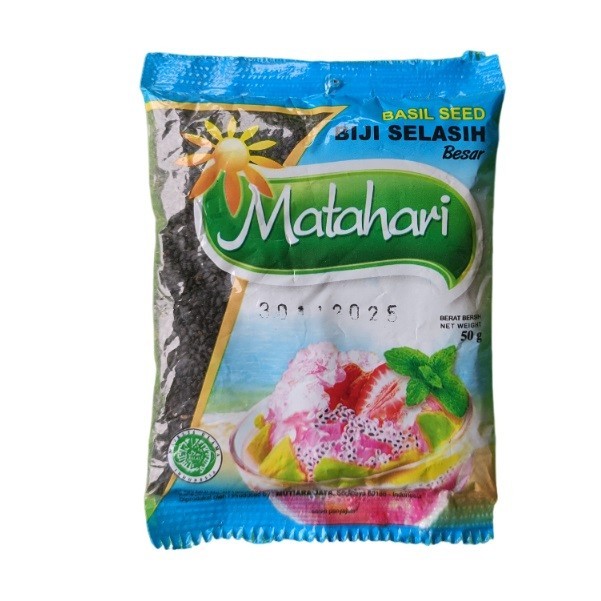 

Biji Selasih cap Matahari 50gr