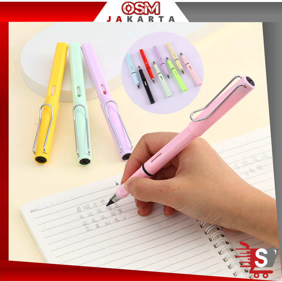 

OSM JKT S5946 Pensil Eternal Abadi Tak Bisa Habis / Pensil Magic Warna Macaron / Pensil Tanpa Rautan Untuk Sekolah / Pensil Ajaib