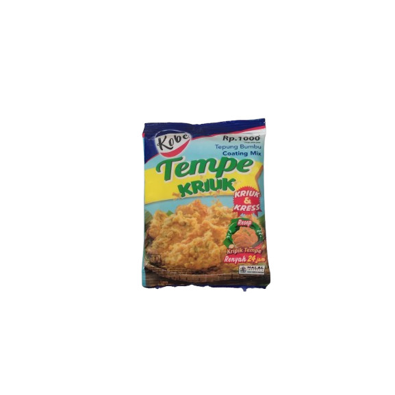 

30gr kobe tepung bumbu coating mix tempe kriuk krezz