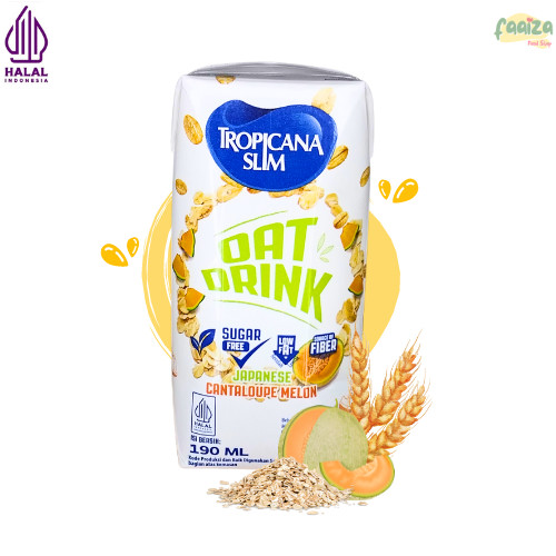 

Tropicana Slim Oat Ready to Drink Japanese Cantaloupe Melon 190ml