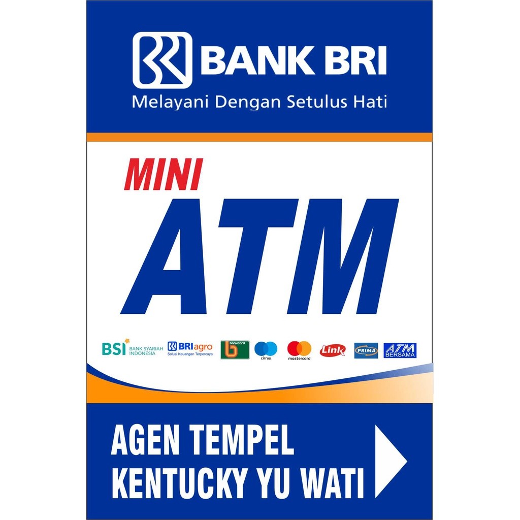 

STIKER VINYL NEON BOX BRILINK MINI ATM MODEL 1 (CUSTOM, NAMA AGEN TULIS DI CHAT/CATATAN)