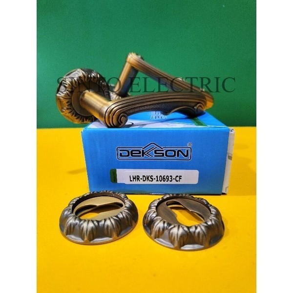 DEKSON Handle Pintu Dekson LHR 10693 CF Lever Handle Pintu kayu, Kunci Pisah
