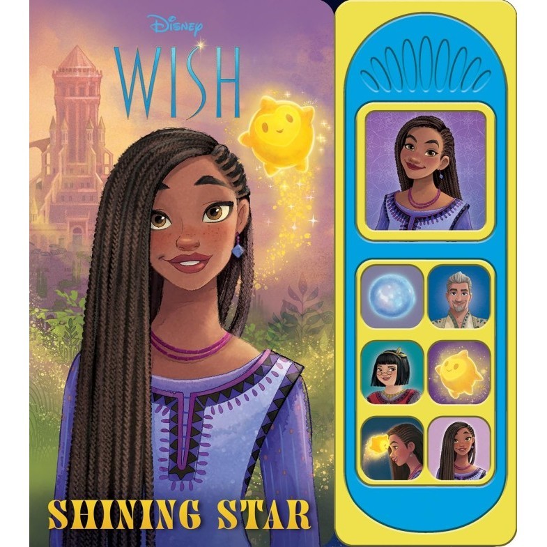 Disney Wish - Shining Star - 7 Button Sound Book - PI Kids Board book – Sound Book