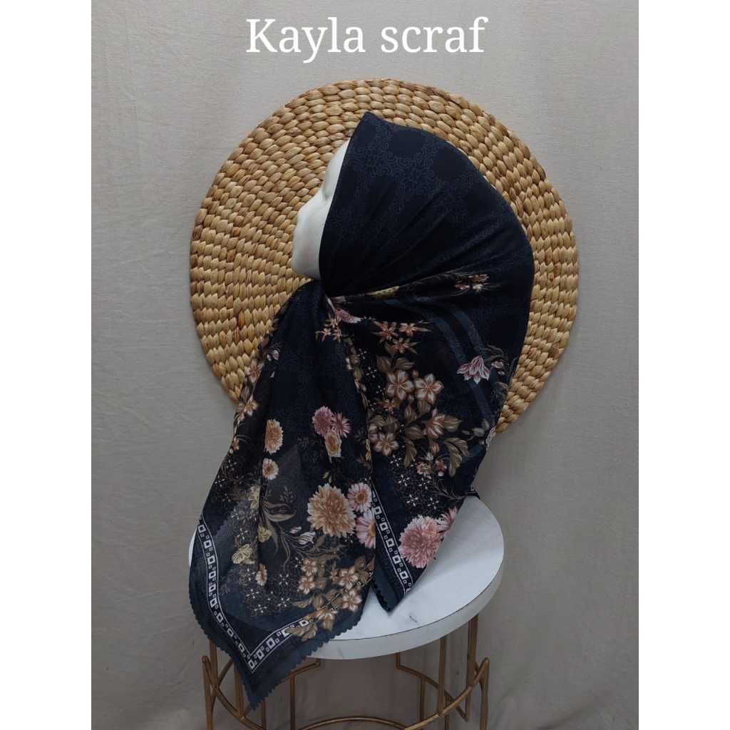 GROSIR Hijab Voal Motif Cantik Segi Empat / Jilbab Voal Motif Cantik Segi Empat / Kerudung Voal Moti