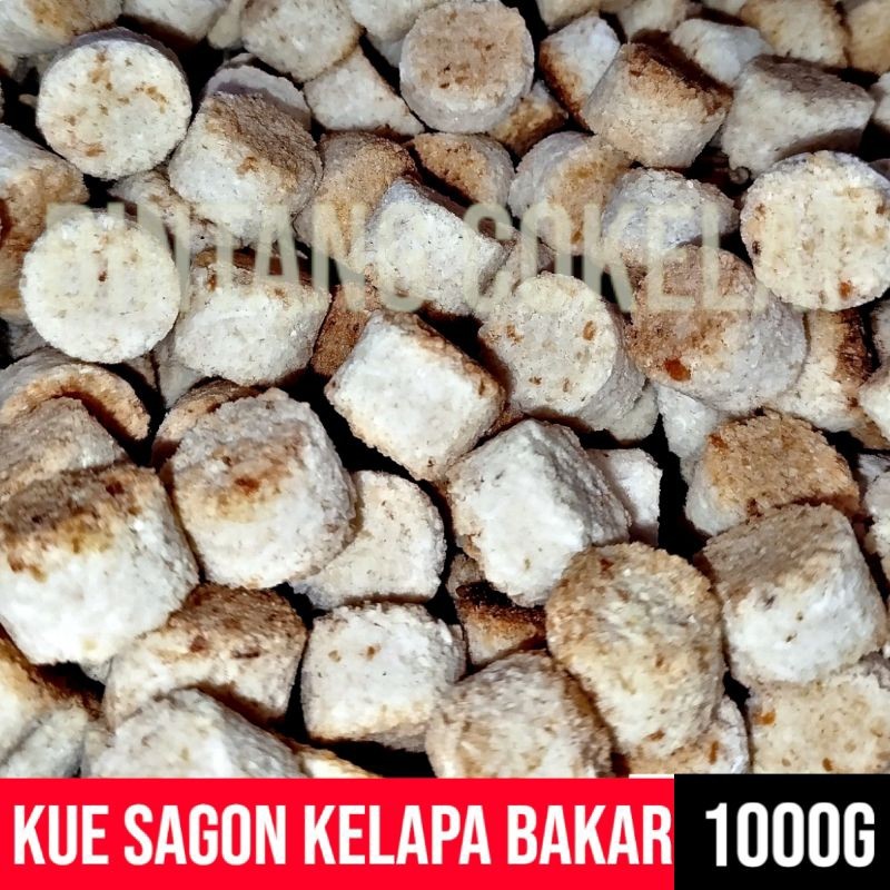 

Kue sagon kelapa bakar kiloan 1000gr - 500gr - 250gr