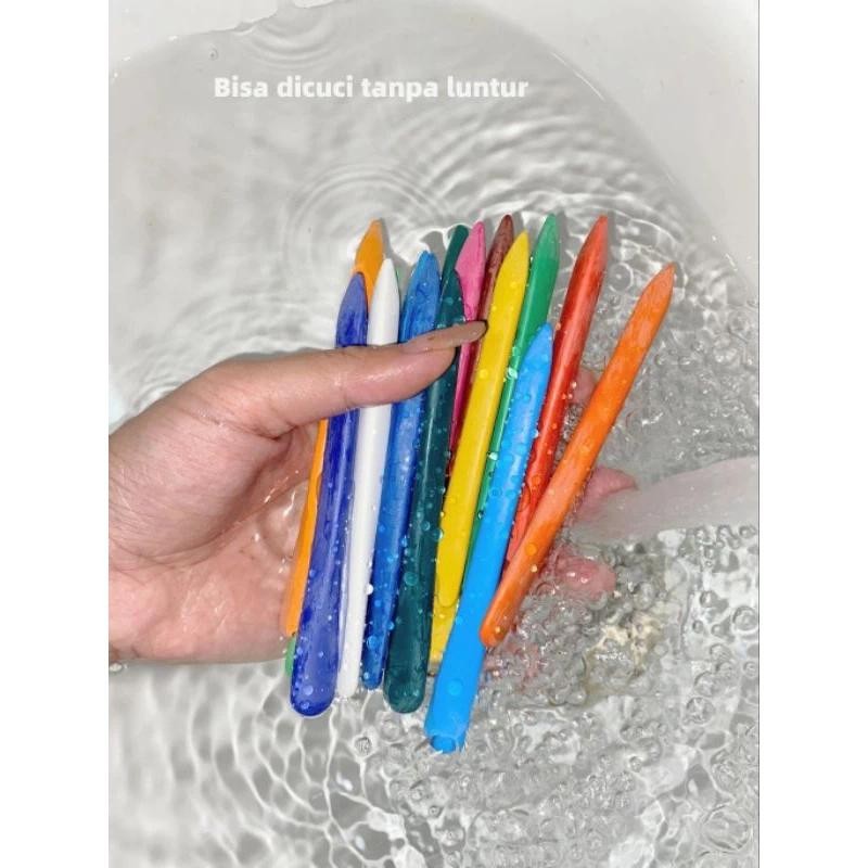 

SUTANGCrayon Set Krayon 36 Warna Crayon Anti Air Dan Anti Patah Krayon Anti Kotor Dan Anti Patah