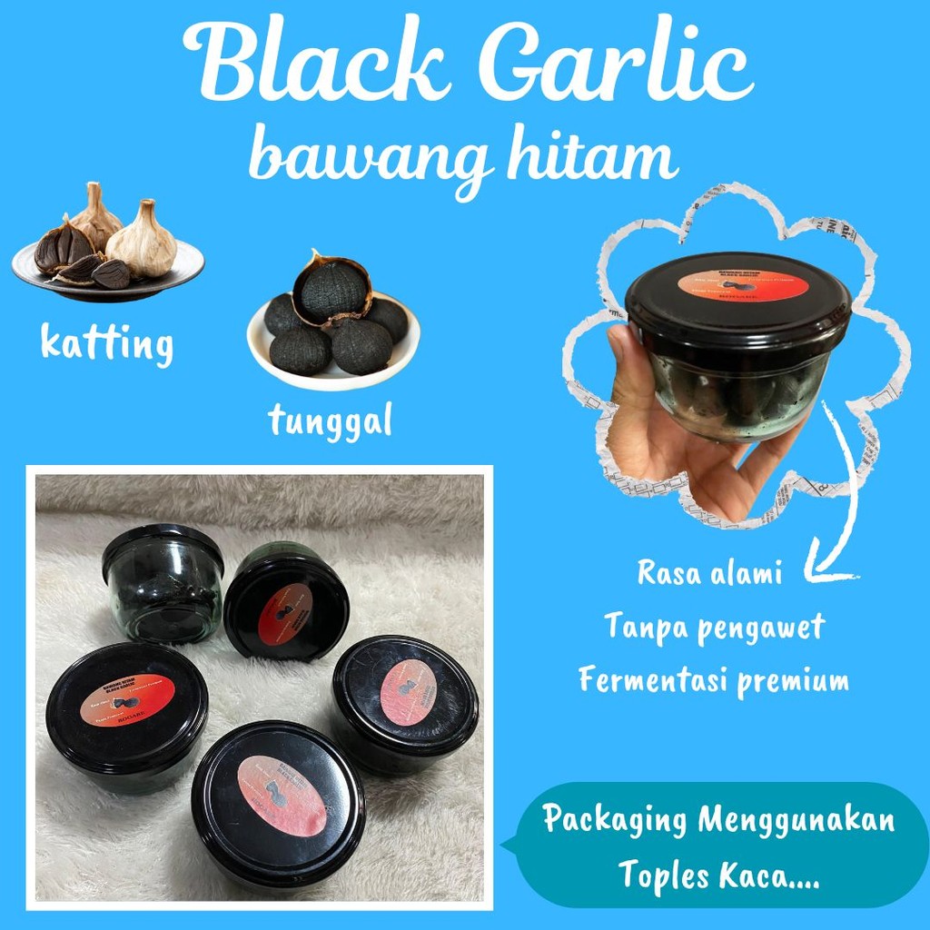 

Black Garlic - Bawang Hitam Tunggal - Bawang Hitam Kating - 100% Asli - HERBAL BERMACAM KHASIAT / D B