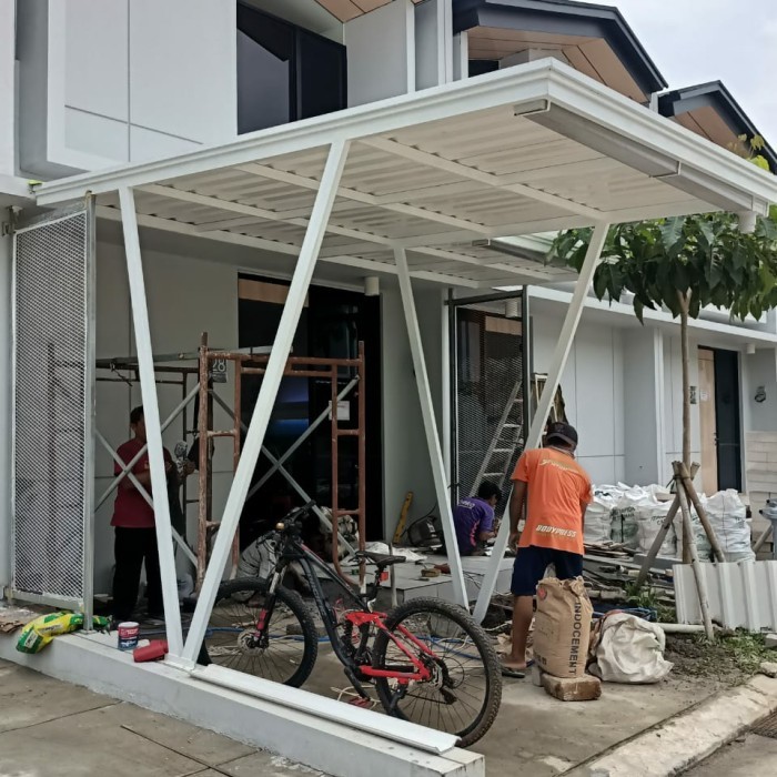 kanopi rangka holo atap alderon