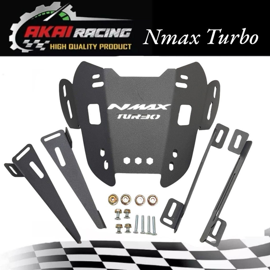 Promo Breket Serpo Motor Nmax Turbo Neo Breket Geser Windshield Untuk Spion R25 Kualitas Terbaik HLM