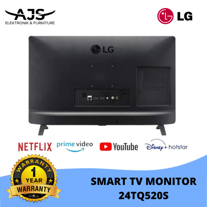 LG LED SMART TV 24 INCH 24TQ520S Digital TV 24" MONITOR 24" 24TQ520