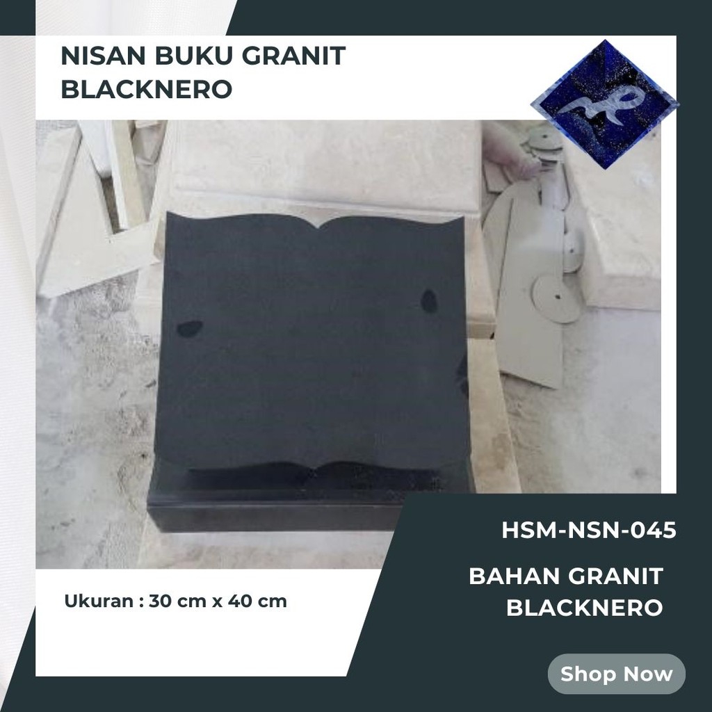 Nisan Buku Granit Blacknero