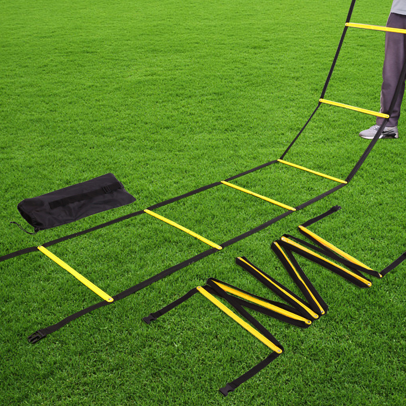 1 Set Fixed agility ladder jumping grid ladder Energy ladder football speed agility training ladder 