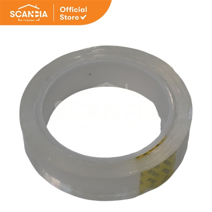 

SCANDIA Lakban Double Sided Nano Transparant Tape 1 Roll (AJD957U2)