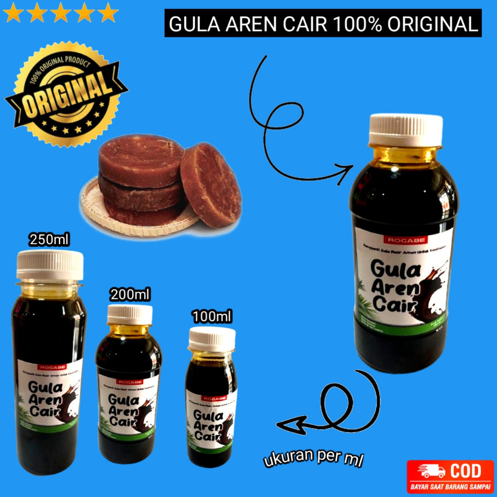 

Gula Aren Cair - Gula Aren - 100% Asli Tanpa Campuran / N K