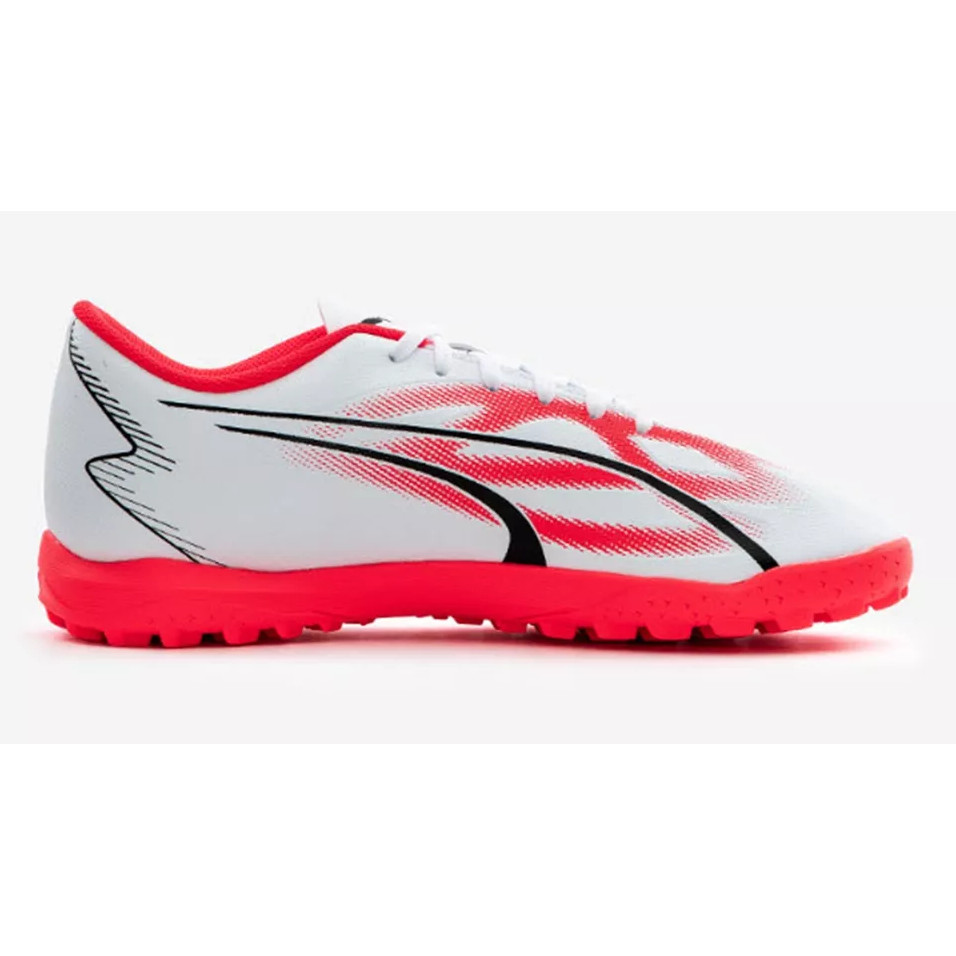 Sepatu Futsal ULTRA PLAY TT PUMA White-PUMA Black-Fire 107528 01