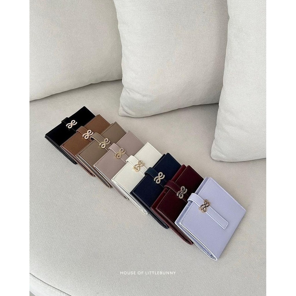House Of LittleBunny - Short Wallet Timelessness PU Dompet Pendek Kartu Uang Wanita