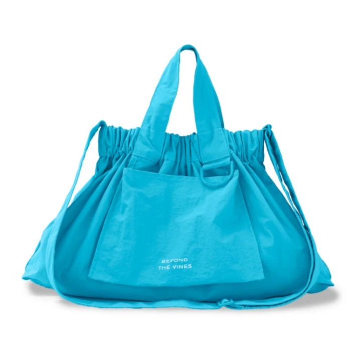 Beyond The Vines Dumpling Bag - M Bright Blue