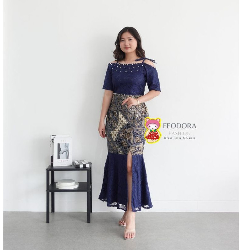 BAJU NATAL CANTIK BARU ELEGAN MURAH / Feodora fashion / Dress Camilla / dress wisuda terbaru / dress