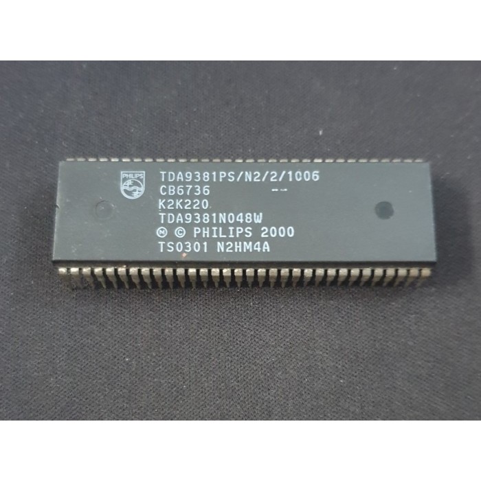 IC Chroma TDA9381PS-N2-2-1006 TDA 9381PS Philips Komponen Elektronik