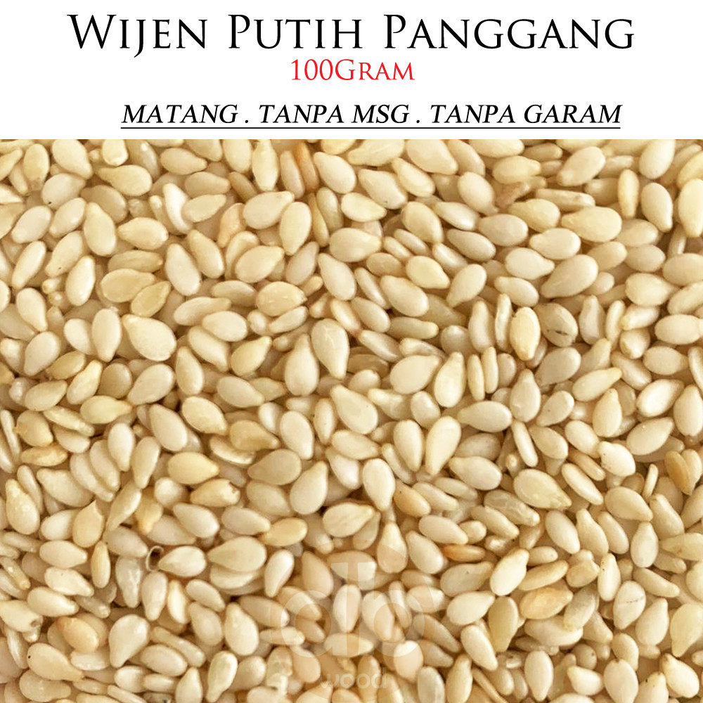 

White Sesame Seed | Biji Wijen Putih 100gr