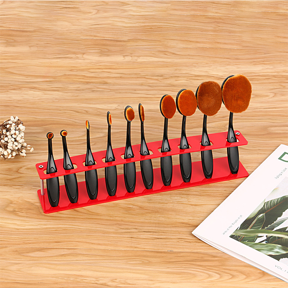 

10 Blending Brush Kit Mixed Sizes for DIY Crafts Card Making Stencils Stamps and Inks Backgrounds Easy And Smooth Application