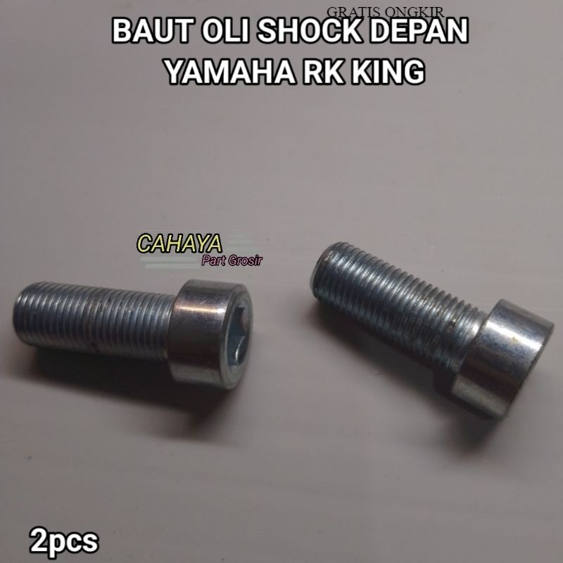 2pcs BAUT OLI SHOCK DEPAN YAMAHA RK KING ORIGINAL 100% new