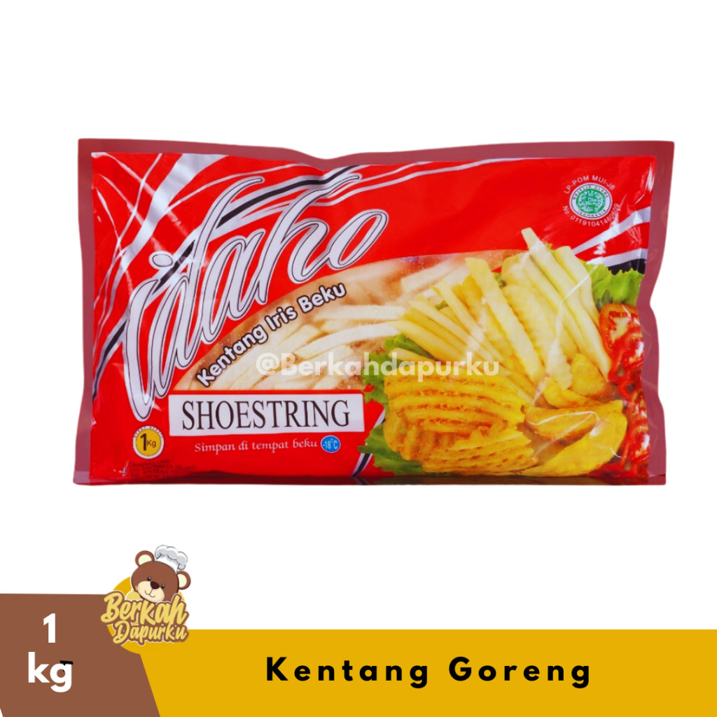 

Idaho Kentang Shoestring 1kg Kentang Goreng Termurah