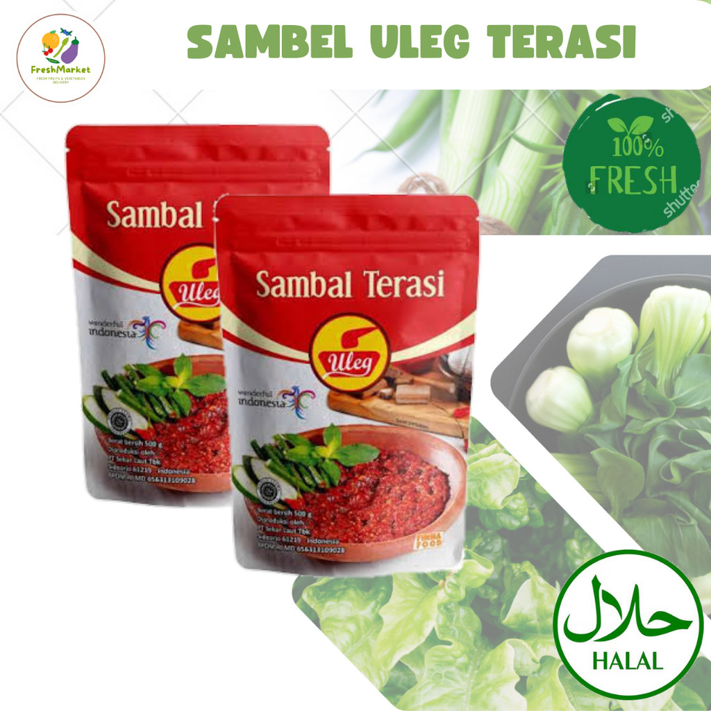 

Sambal Uleg Terasi FINA 10 sachet Freshmarketlampung
