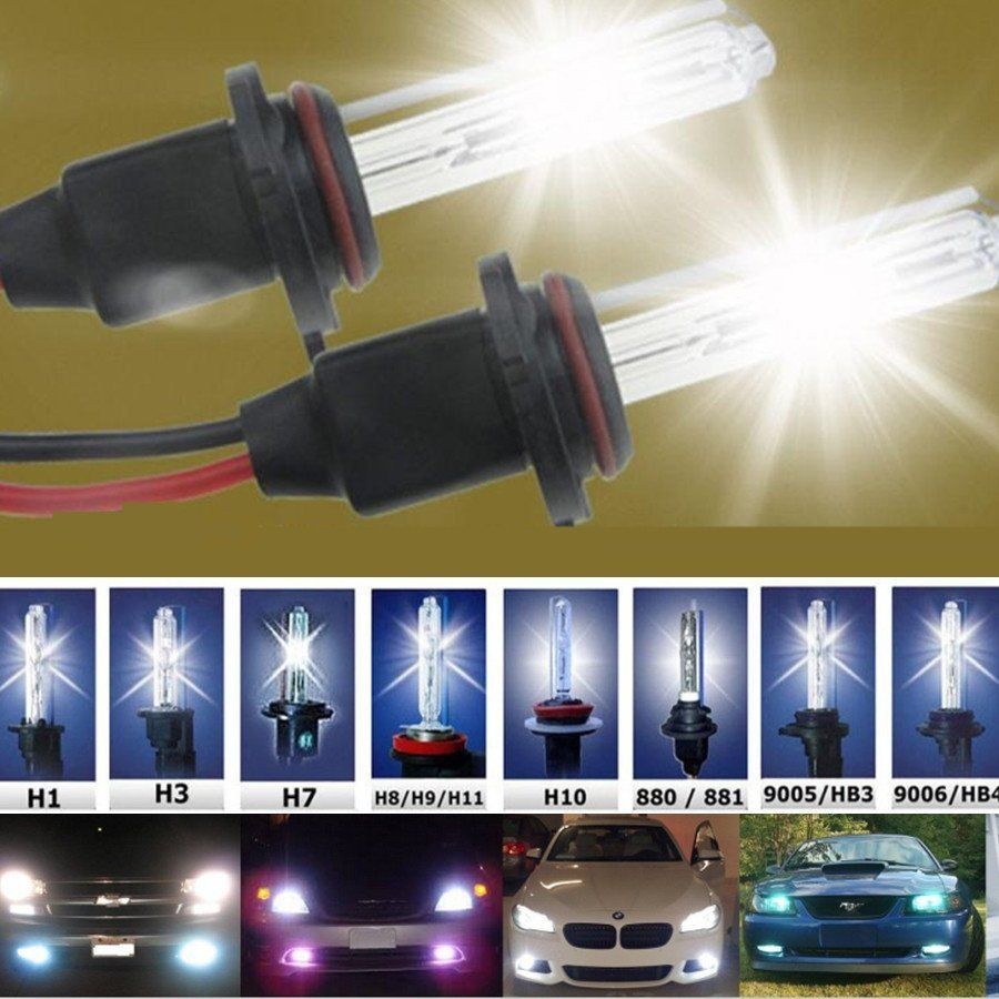 HID Xenon H7 Replacement bulb H1 H3 H11 9005 9006 880 35W 55W 12V Auto car headlight lamp 4300k 5000