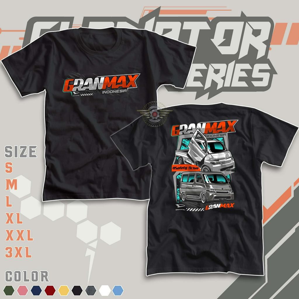 Kaos Pick Up Grand Max Indonesia Safety Drive | Baju Mobil Pickup | Driver Muda Indonesia Canter Man