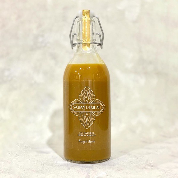 

Jamu Kunyit Asem (1000 ml) by Sajian Rempah, All Natural Herbal Remedy