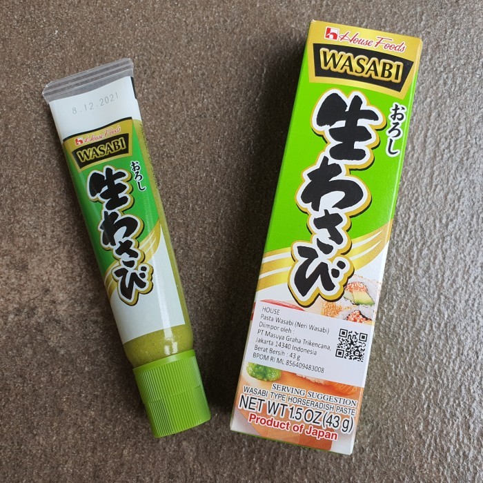 

PASTA WASABI / NERI WASABI HOUSE FOODS (Tube 43g)