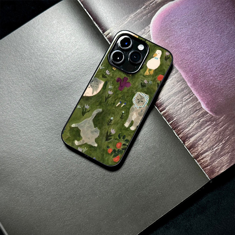 Gloss Case Iphone Xs Xr For Iphone 12 12Mini Iphone 15Plus 15Promax Case Iphone Xr Casing Iphone 13 