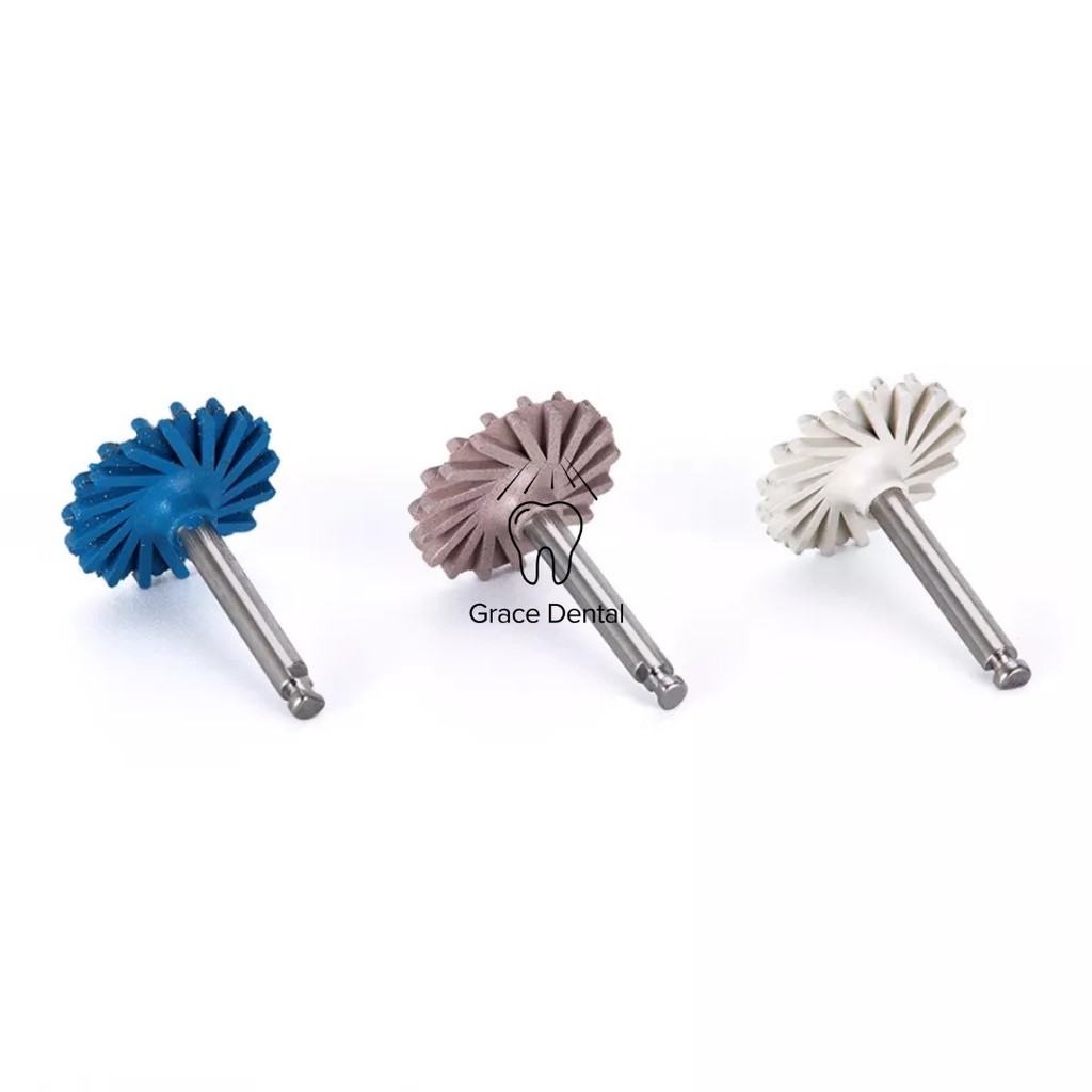 Dental Diacomp Eve Soflex Twist Bur Poles Gigi Composite Komposit RB7